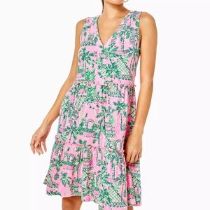 Lilly Pulitzer Lorina swing dress S in Mandeville Baby Always Worth It